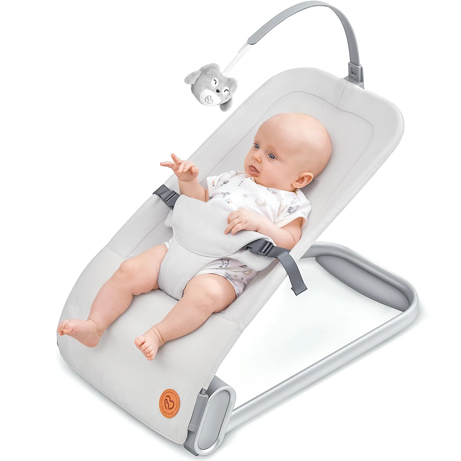 Baby Bouncer Seat for Infants, BabyBond Baby Bouncer with Sturdy Base, Portable Bouncer for Babie... | Walmart (US)