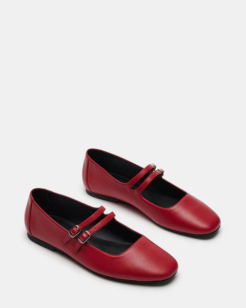 ALISAH RED LEATHER | Steve Madden (US)