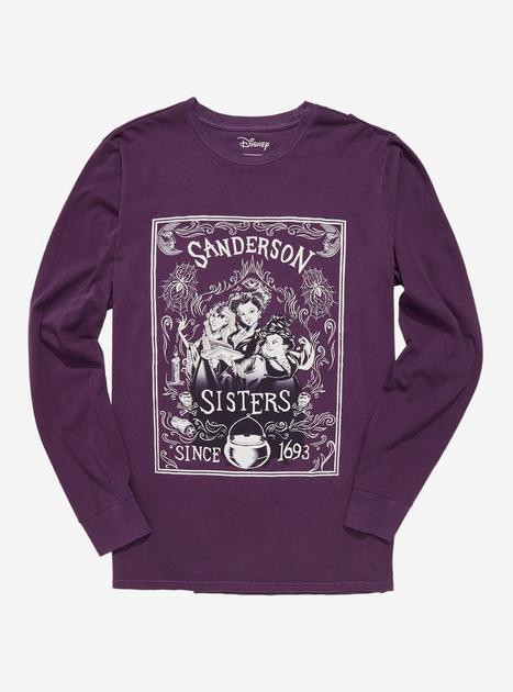 Disney Hocus Pocus Sanderson Sisters Portrait Long Sleeve T-Shirt | BoxLunch