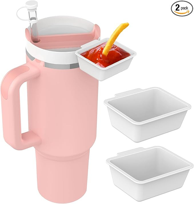 Dip Holder for Stanley Cup Sauce Holder Accessories French Fry Dipping sauces for Stanley Tumbler... | Amazon (US)