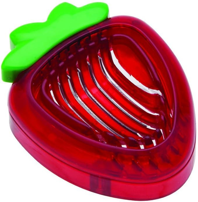 MSC International Joie MSC Simply Slice Strawberry Slicer, A, Red | Amazon (US)