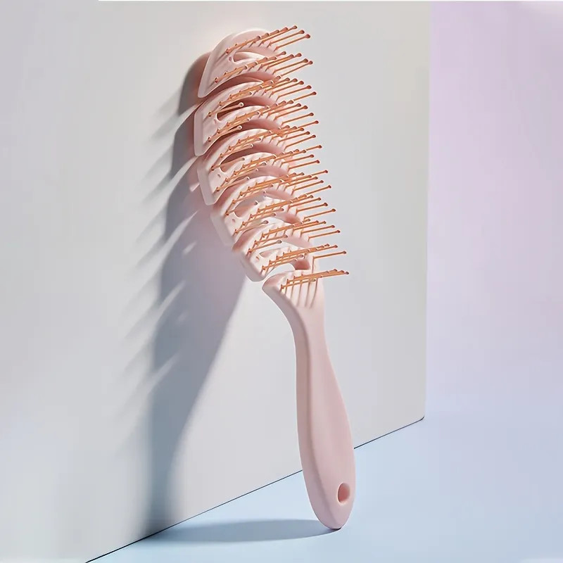 Comfortable Plastic Anti Tangle Smooth Massage Wet And Dry Maze Shape Detangling Hair Brush Wide ... | Temu Affiliate Program