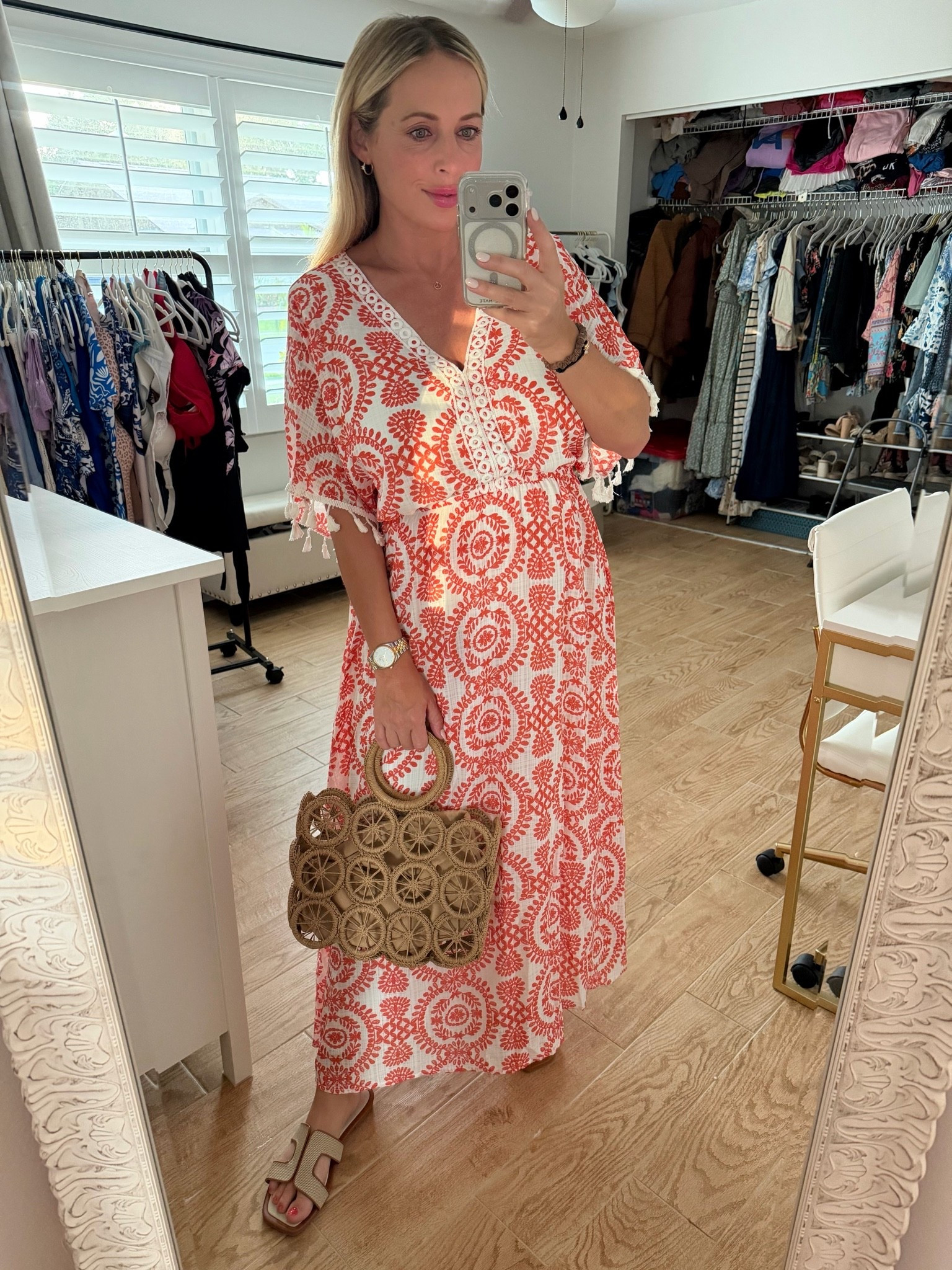 Maxi dress outfit. Summer outfit. Summer dress. 22 weeks pregnant

#LTKootd #LTKBump #LTKSeasonal