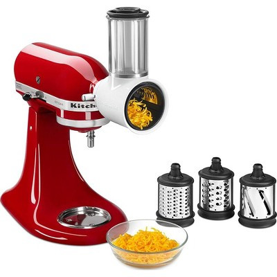 KitchenAid Fresh Prep Slicer/Shredder Attachment for Stand Mixers, White (KSMVSA) | Target