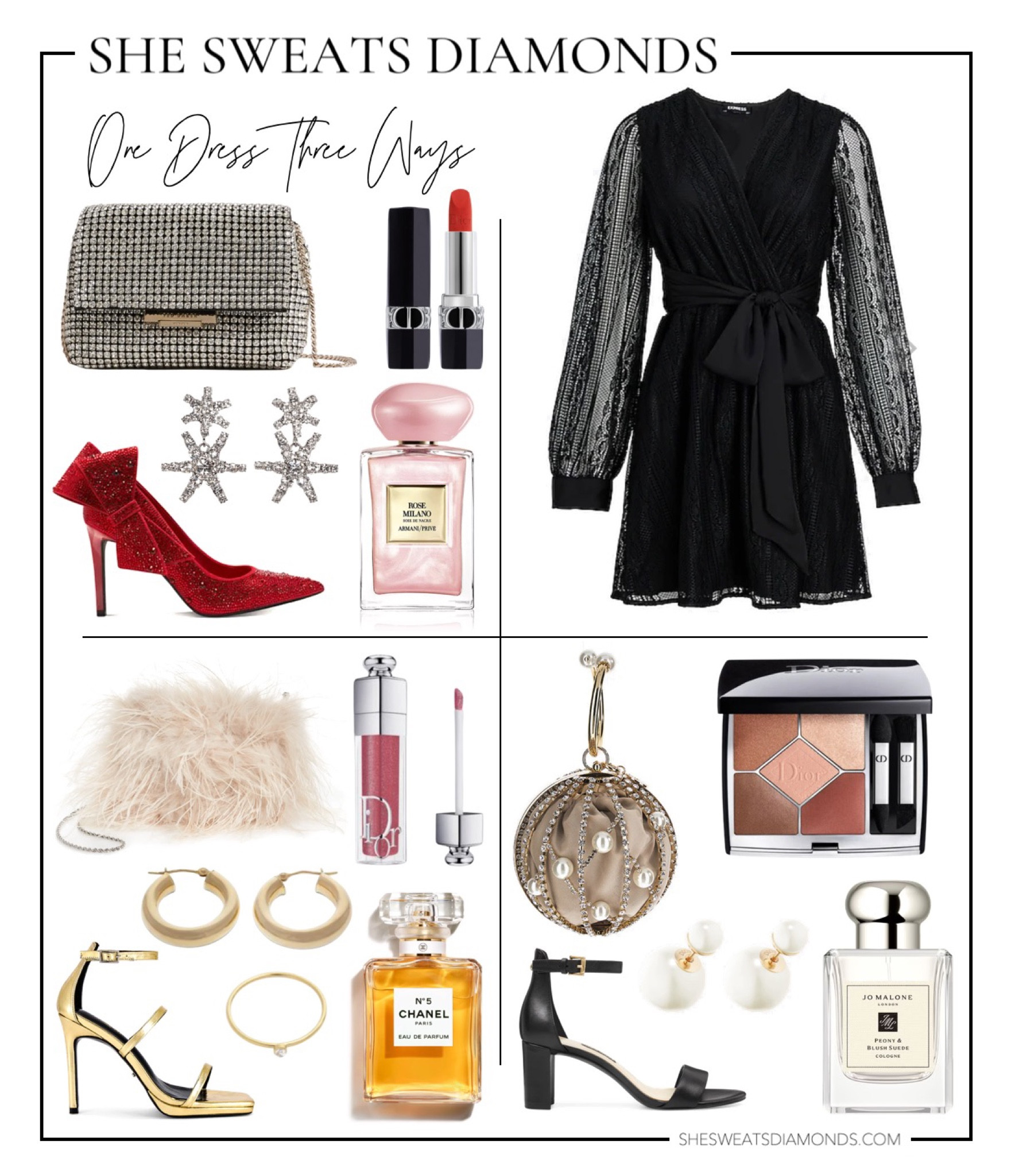 A Valentine’s Day outfit inspiration: 3 different ways to style a black lace dress!

#LTKstyletip #LTKbeauty #LTKunder100