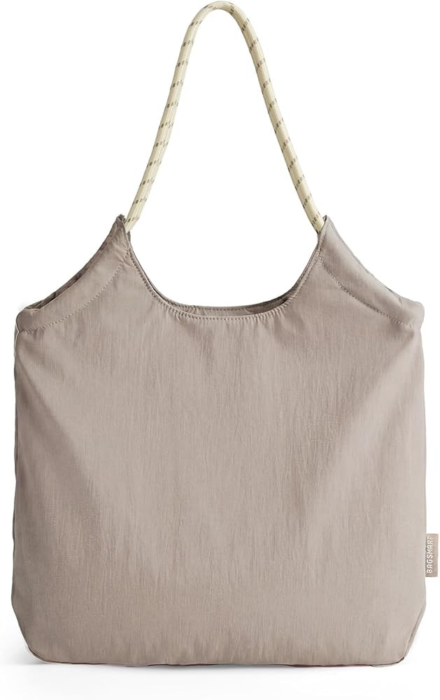 BAGSMART Beach Bags for Women, Beach Tote Bag Beach Bag with Zipper Travel Tote Bag for Women San... | Amazon (US)
