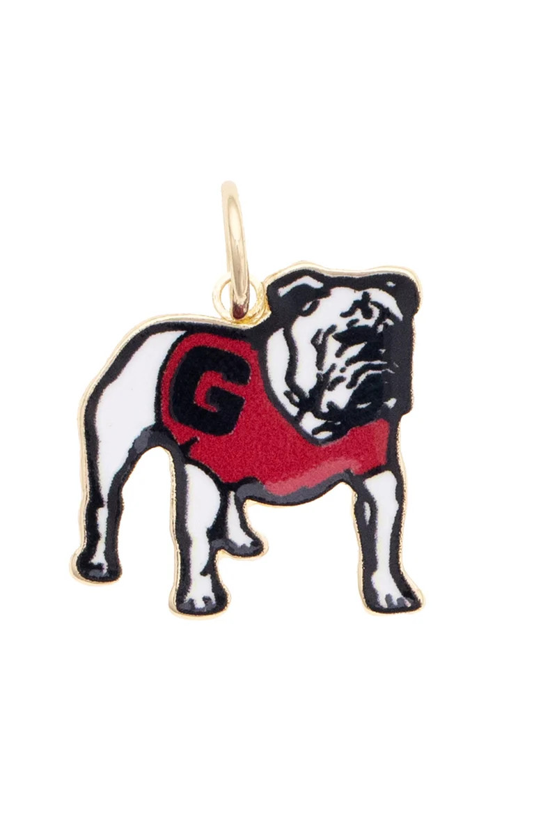 Georgia Bulldogs Enamel Mascot Charm | CANVAS