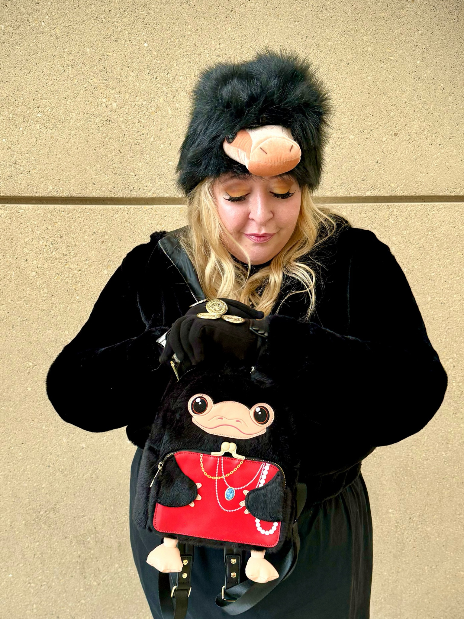 I love this niffler hat for Harry Potter cosplay! 

#LTKGiftGuide #LTKfindsunder50