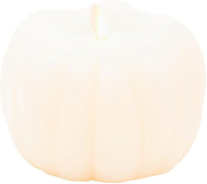 Luminara Pumpkin Candle, Real Wax, Flame Effect, 200 Hours Battery Life, Timer, Remote Compatible... | Amazon (US)