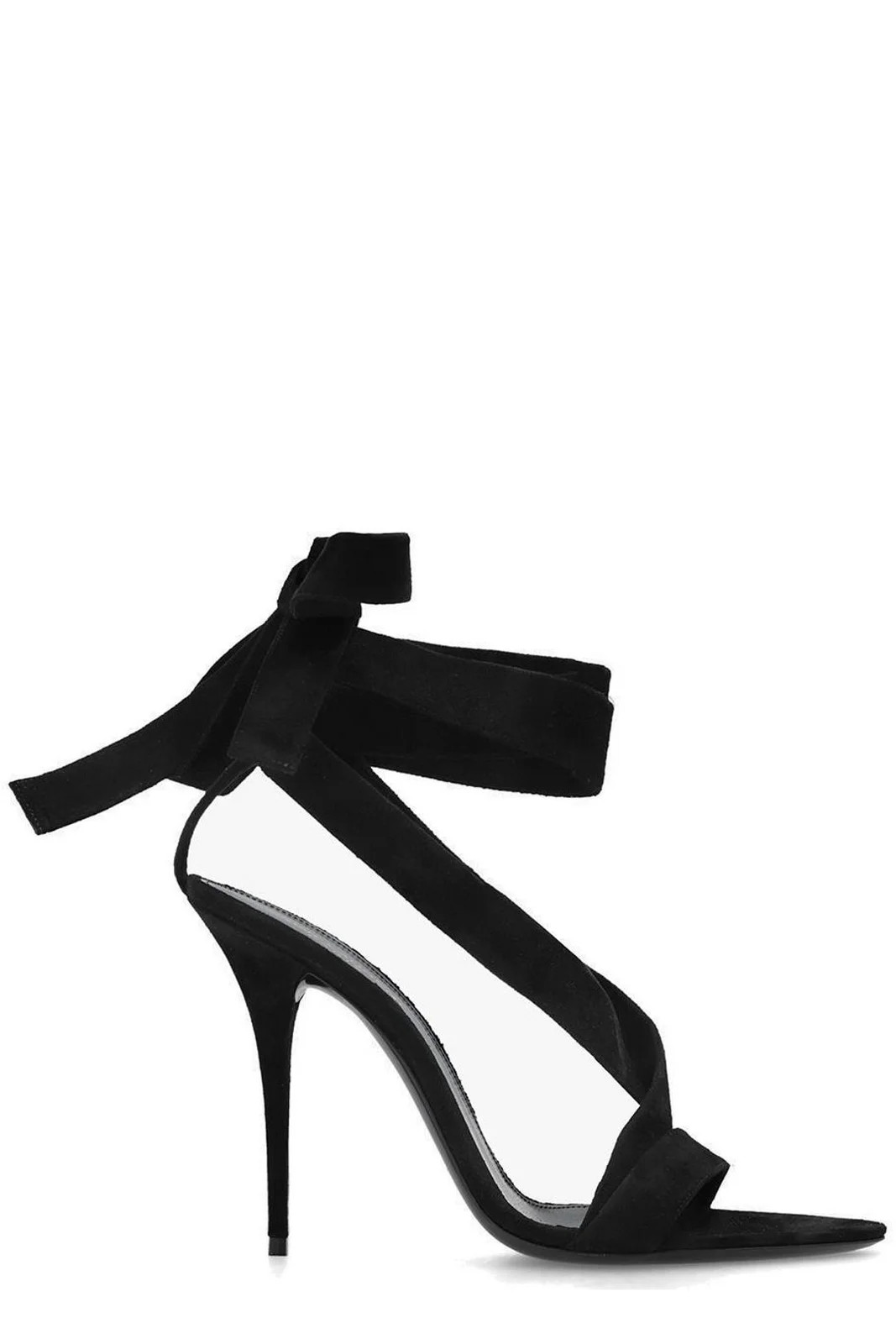 Saint Laurent Deva Ankle Strap Sandals | Cettire Global