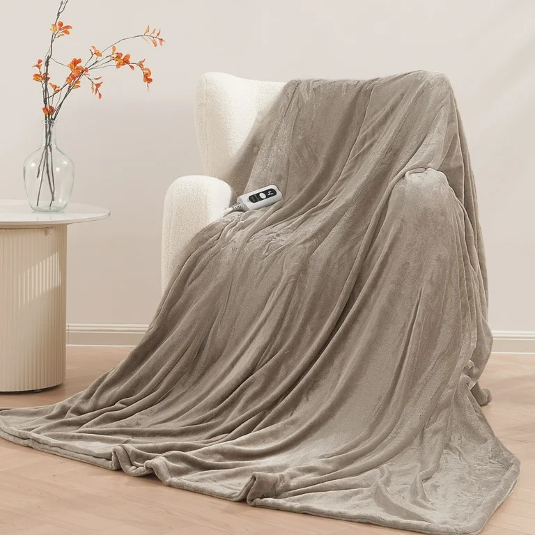 MARNUR Electric Blanket 72" x 84" Full Size Heated Blanket, Fast Heating, 6 Heating Levels, 10H A... | Walmart (US)