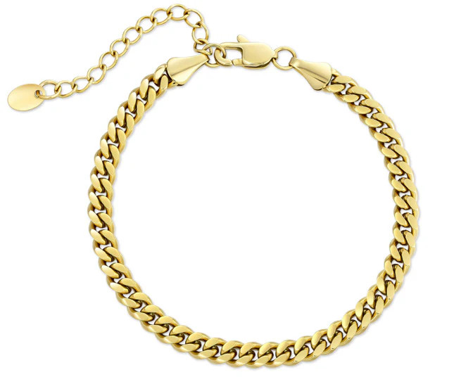 Lux Cuban Anklet | Garnished in Gold
