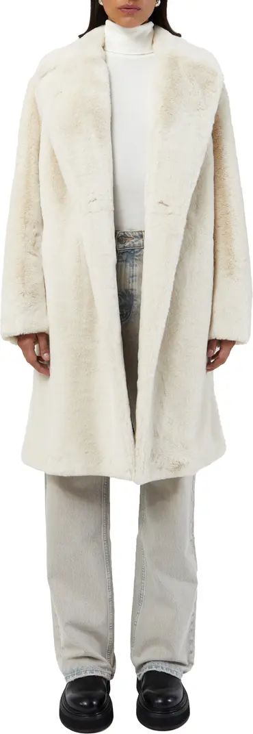 Stella Pluche™ Faux Fur Coat | Nordstrom