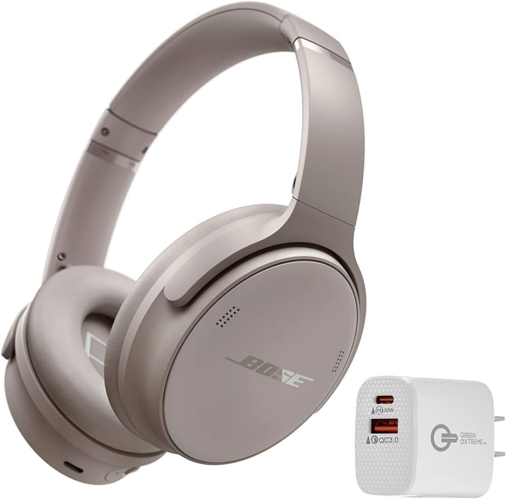 Bose QuietComfort Bluetooth Headphones, Wireless Headphones with Active Over Ear Noise Cancelling... | Amazon (US)