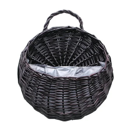 LEZHAN Eye-catching Flower Baskets DIY Woven Practical Wicker Rattan Storage Basket Gardening Suppli | Walmart (US)