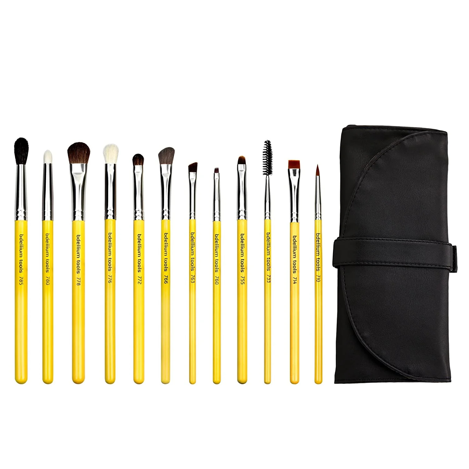 Bdellium Tools Professional Makeup Brush Studio Series - Eyes 12pc. Brush Set with Roll-Up Pouch | Walmart (US)