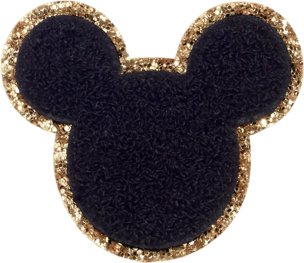 Noir Disney Mickey Mouse Glitter Patch | Stoney Clover Lane
