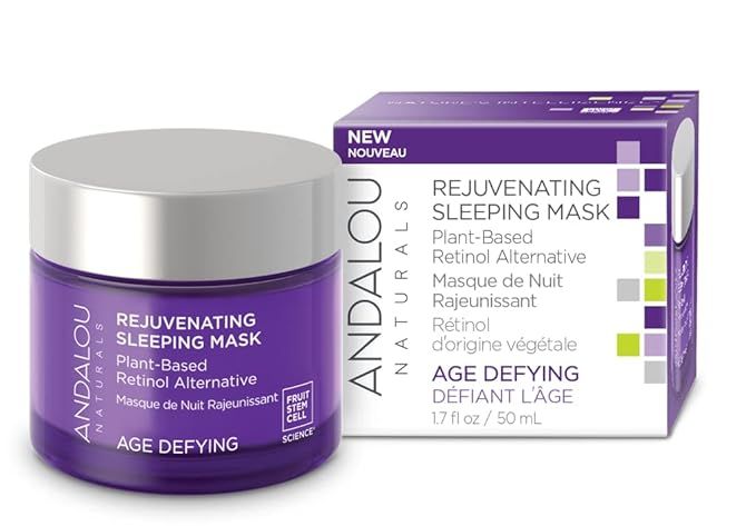 AGE DEFYING Plant Based Retinol Alternative Rejuvenating Sleeping Mask | Amazon (US)