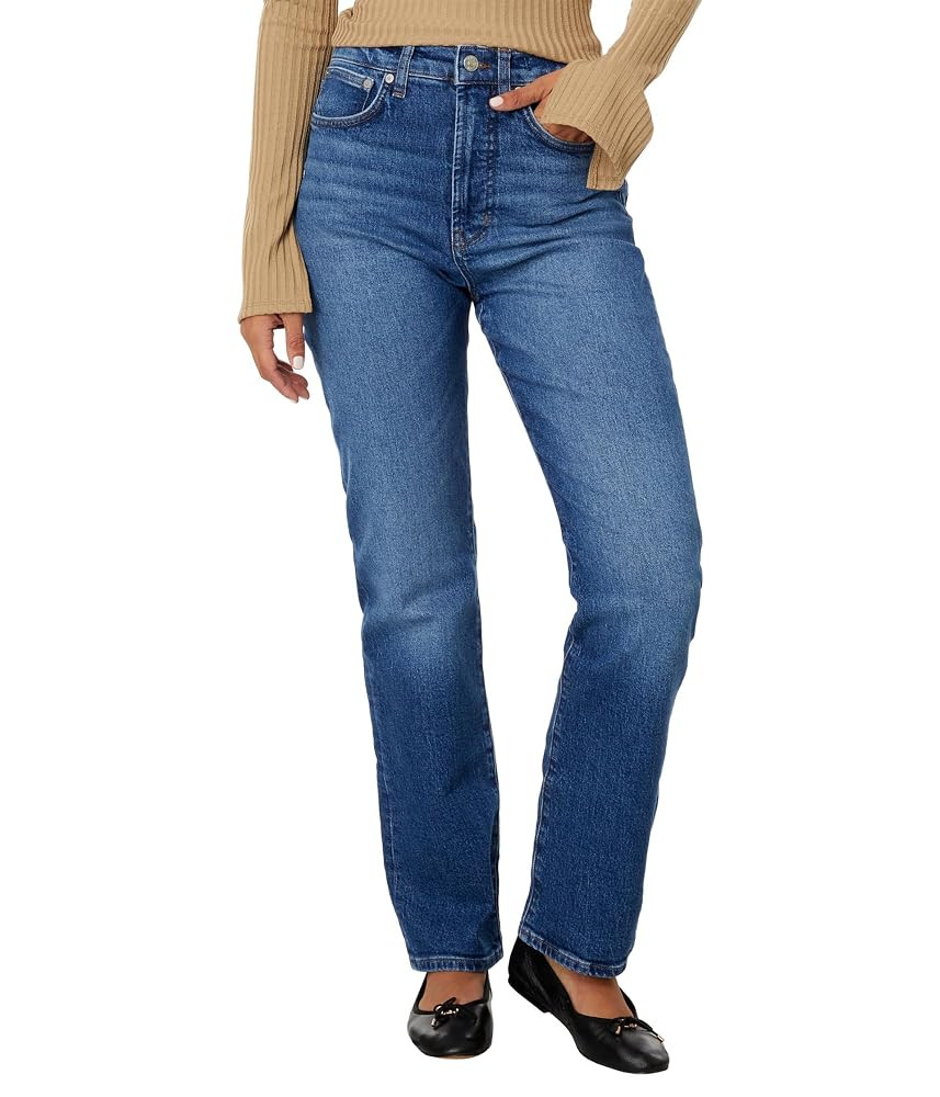 Madewell Women's 90's Straight Jeans in Barlow Wash | Amazon (US)