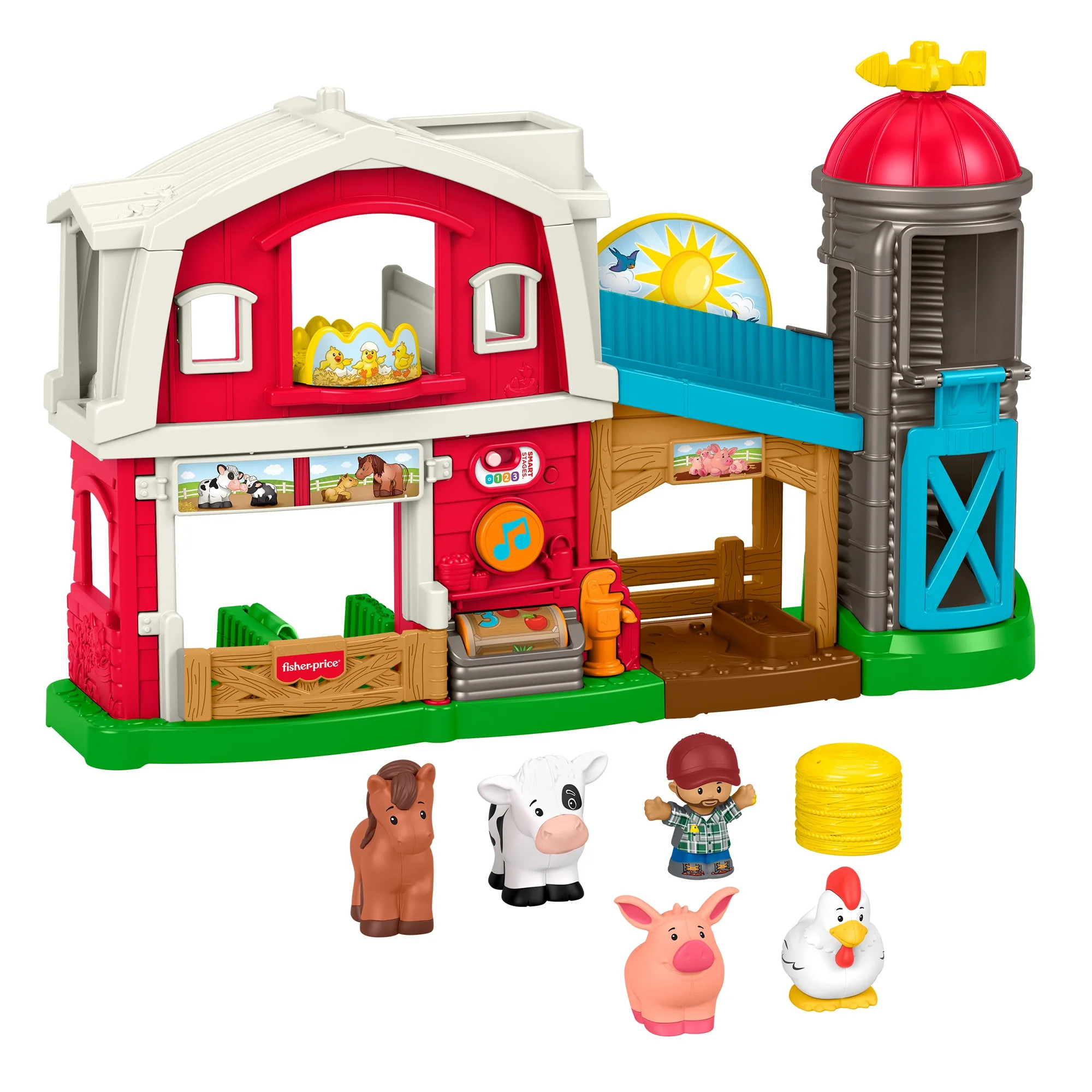 Fisher-Price Little People Caring Fun Animal Farm Playset Toddler Learning Toy, Multilanguage Ver... | Walmart (CA)