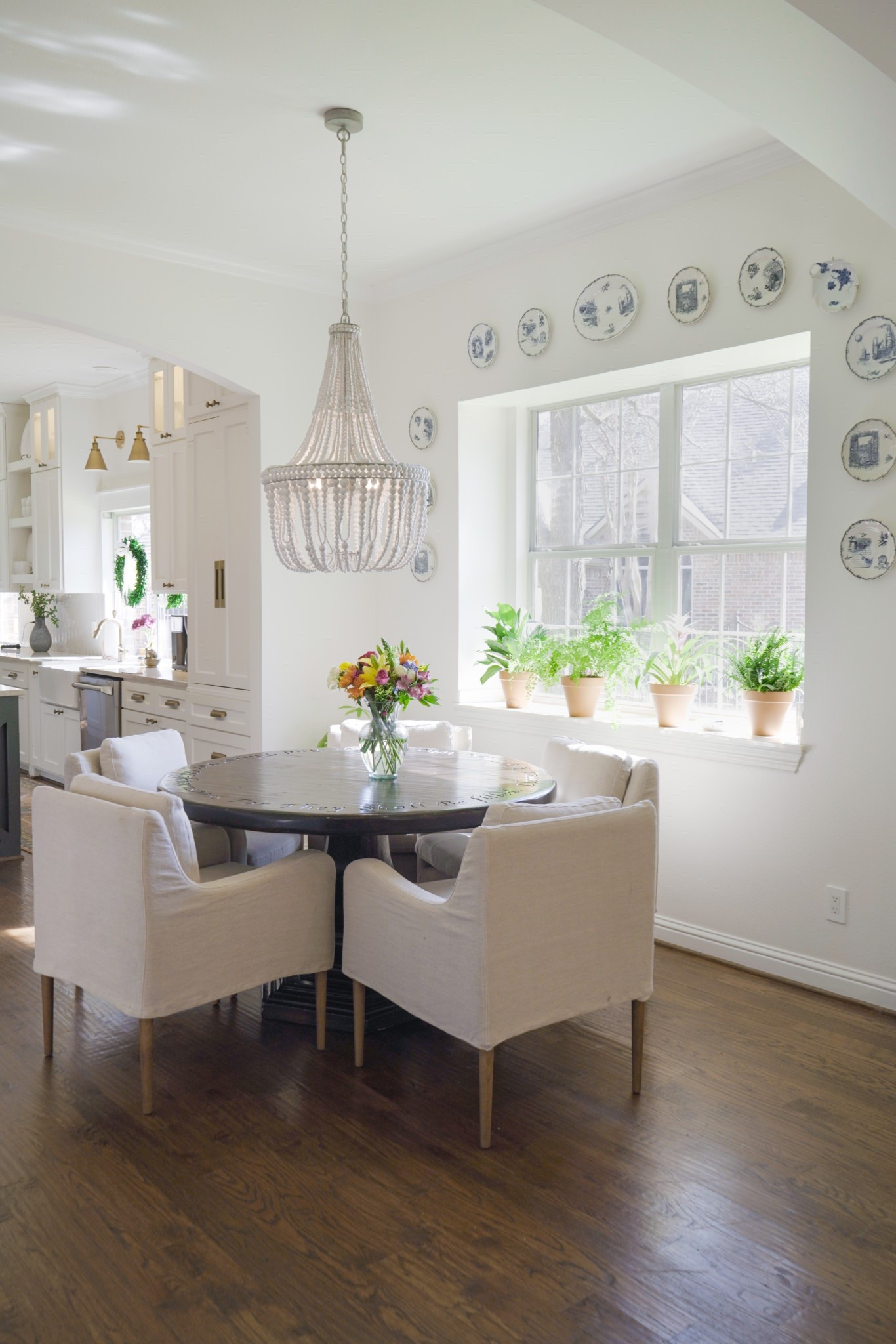 Shop the spring breakfast nook. The Four Hands Amber Lewis Dining Chairs have been a big link request.

#LTKHome