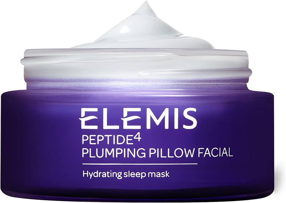 ELEMIS Peptide4 Plumping Pillow Facial Cooling Gel Sleep Mask Refreshes, Replenishes and Rehydrat... | Amazon (US)