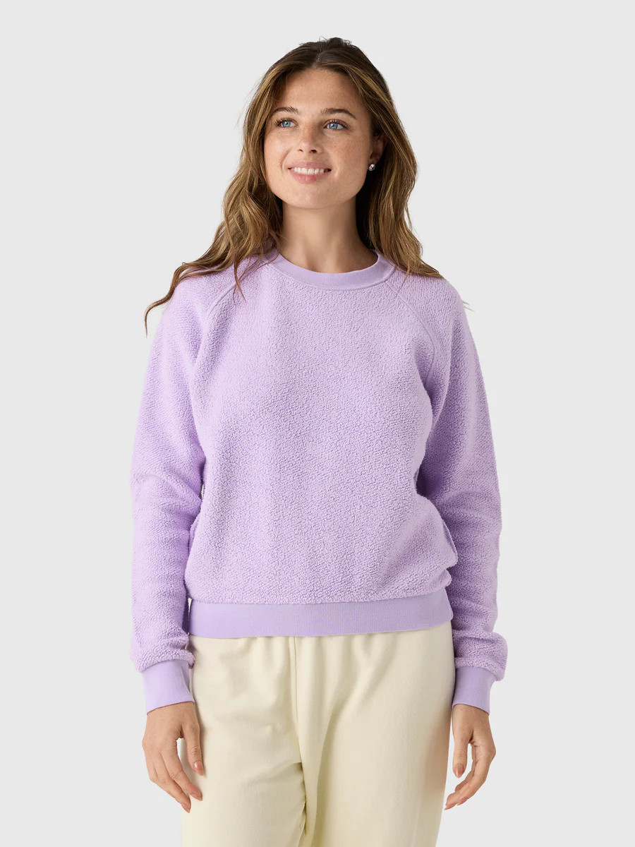 Perfect White Tee Women's Ziggy Reverse Shrunken Sweatshirt | Saint Bernard