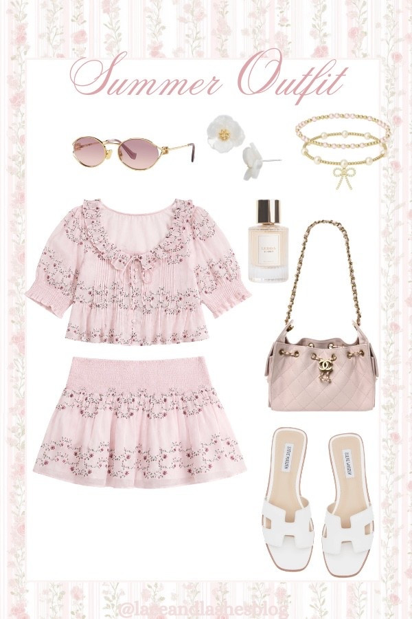Code MCKENZIE20 for 20% off Hill House // Girly summer outfit idea!🌸💕 hill house top and skirt (size up in skirt!) white H slides (Hermes look for less) miu miu sunglasses

#LTKootd #LTKSeasonal