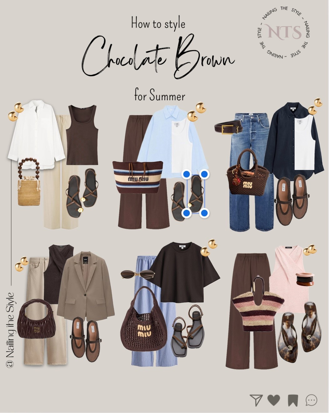✨How to Style: Chocolate Brown for Summer✨

#LTKsummer #LTKstyletip