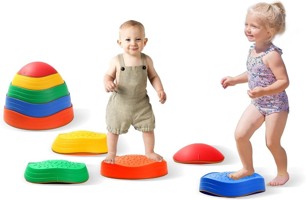Sensory Stepping Stones for Kids - Enhance kids Balance and Vestibular Development, obstacle cour... | Amazon (US)