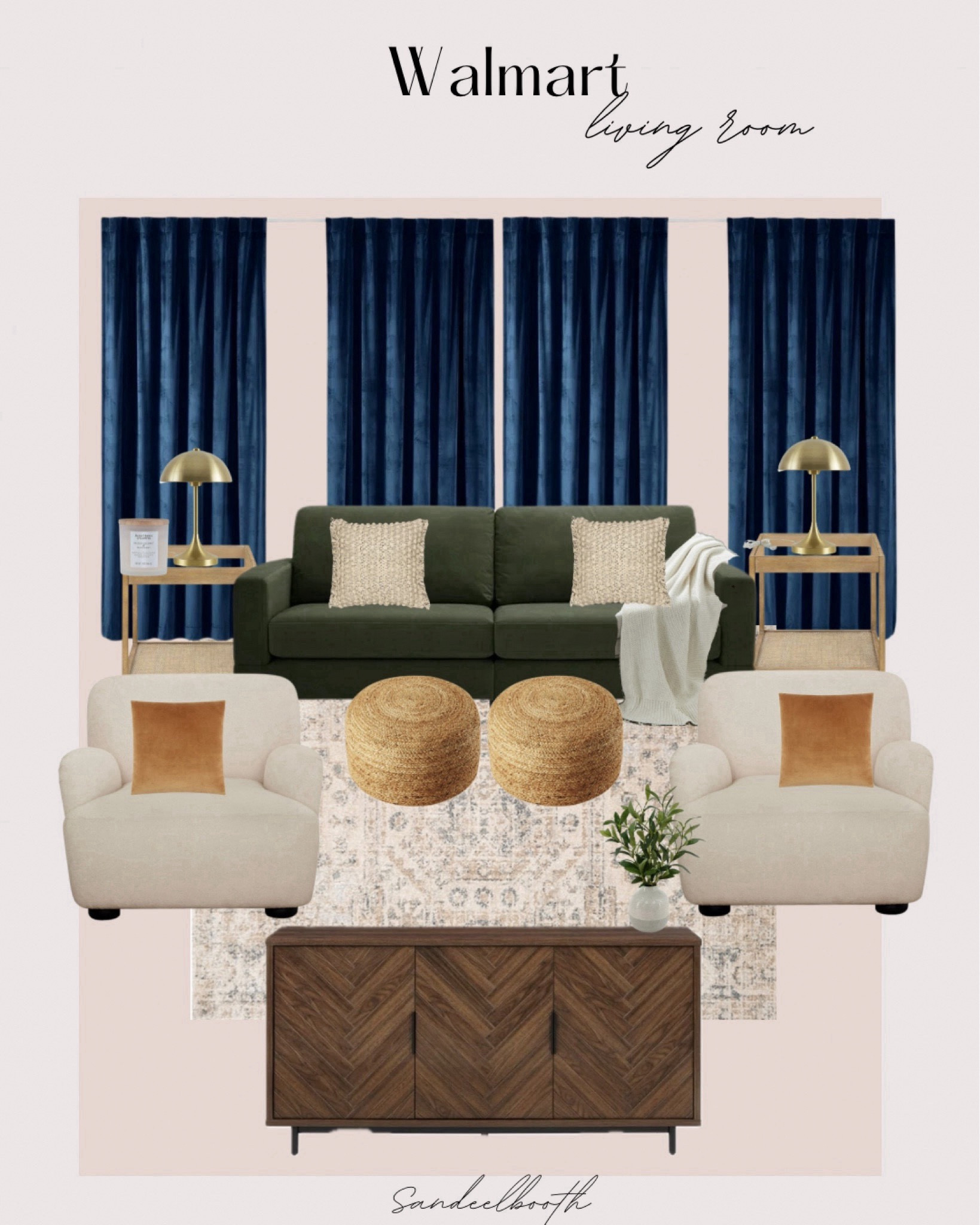 Walmart Living room • interior design • home decor • sitting chair • velvet curtains • #walmartpartner #walmarthome @walmart

#LTKstyletip #LTKhome #LTKfamily