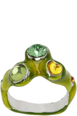 Green Florence Ring | SSENSE