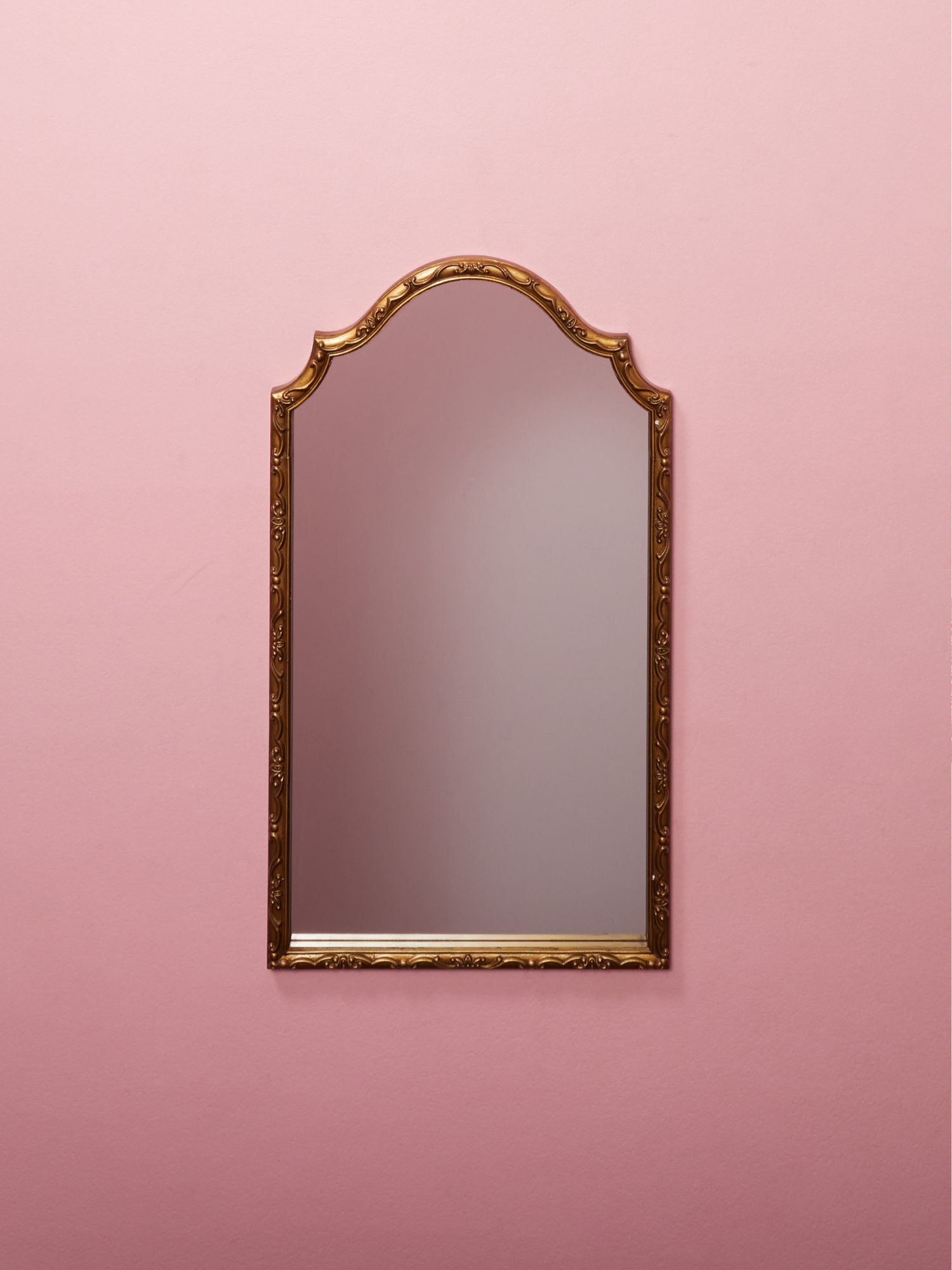 25x44 Wood Ornate Frame Arched Wall Mirror | Living Room | HomeGoods | HomeGoods