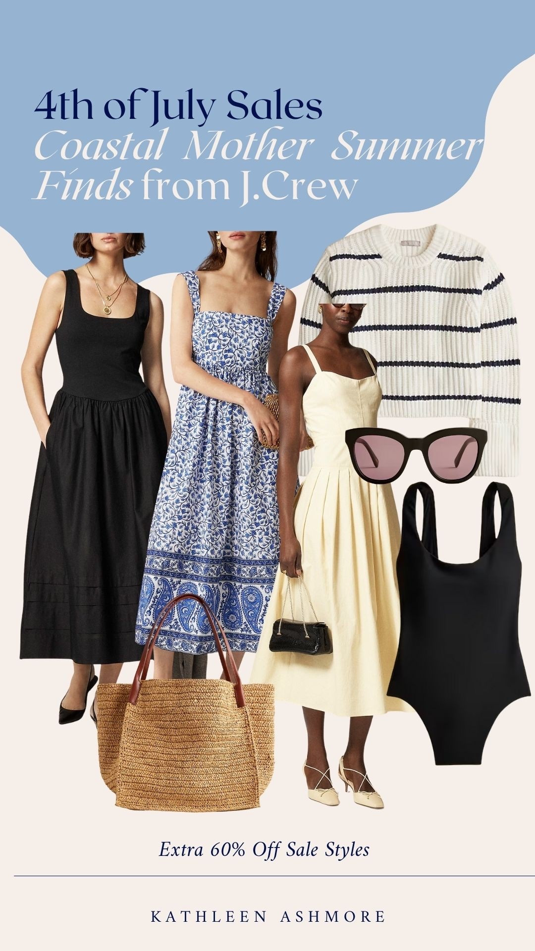 Some gorgeous sale finds from J.Crew - use code SUMMERSALE for an extra 60% off sale styles 

#LTKFindsUnder100 #LTKStyleTip #LTKSaleAlert