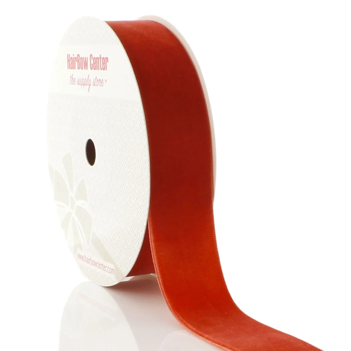 HBC 1" Velvet Ribbon 765 Burnt Orange - 25 Yards | Walmart (US)