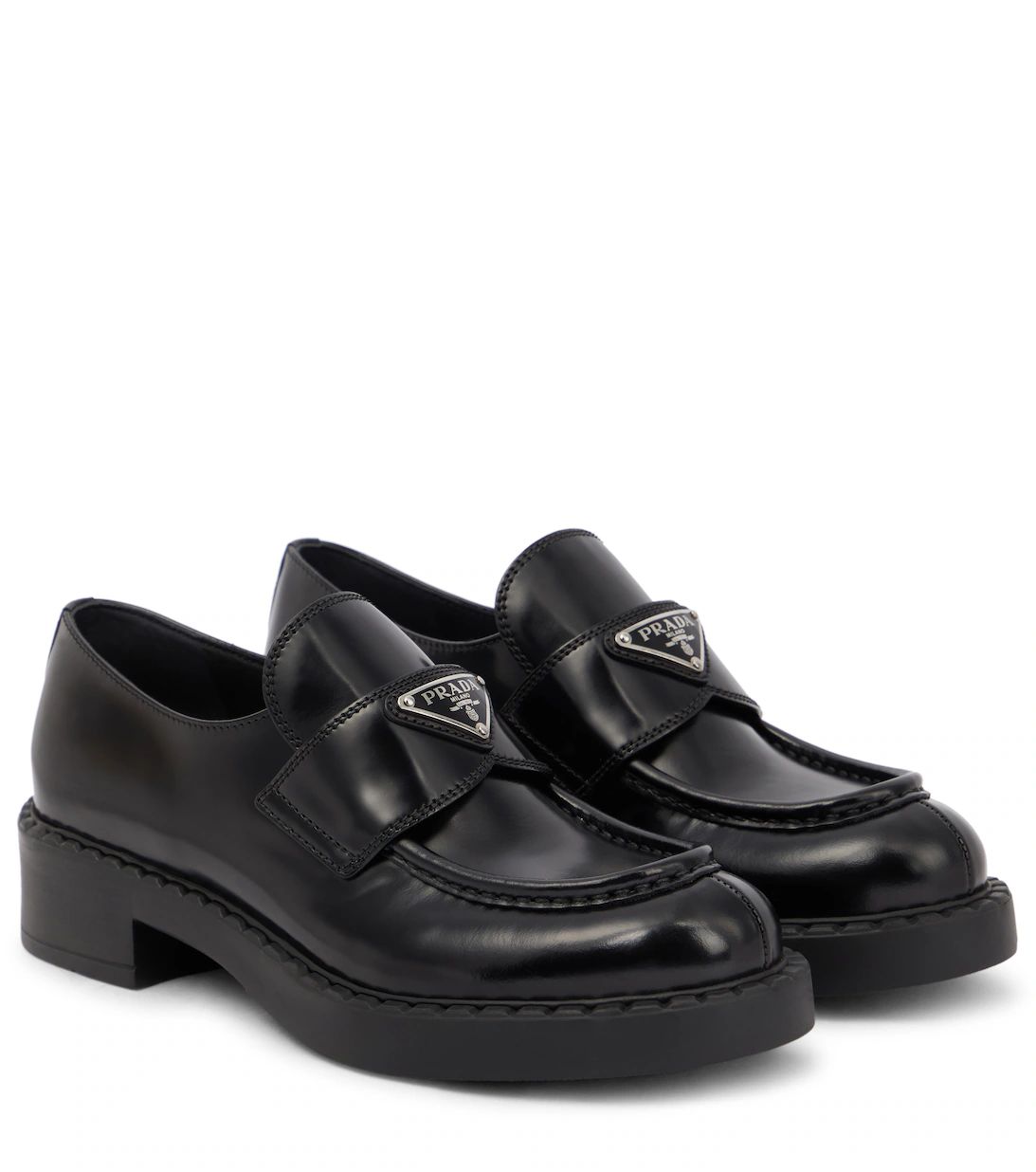 Platform leather loafers | Mytheresa (UK)
