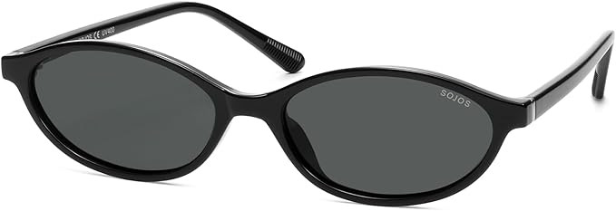 SOJOS TR90 Ultra Light Flexible Sunglasses for Women Retro Oval Polarized Cat Eye Vintage Shades ... | Amazon (US)