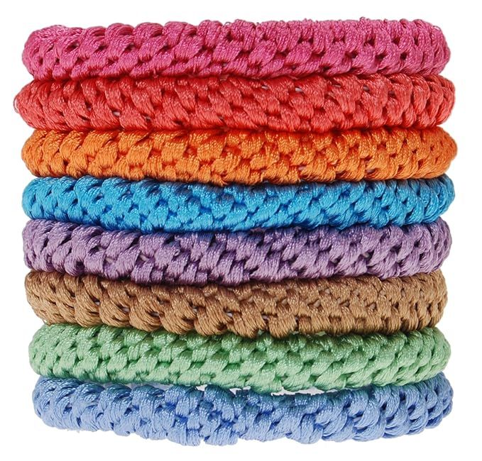 L. Erickson Grab & Go Ponytail Holders, Spring, Set of Eight - Exceptionally Secure with Gentle H... | Amazon (US)