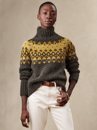 Rhea Fair Isle Sweater | Banana Republic (US)