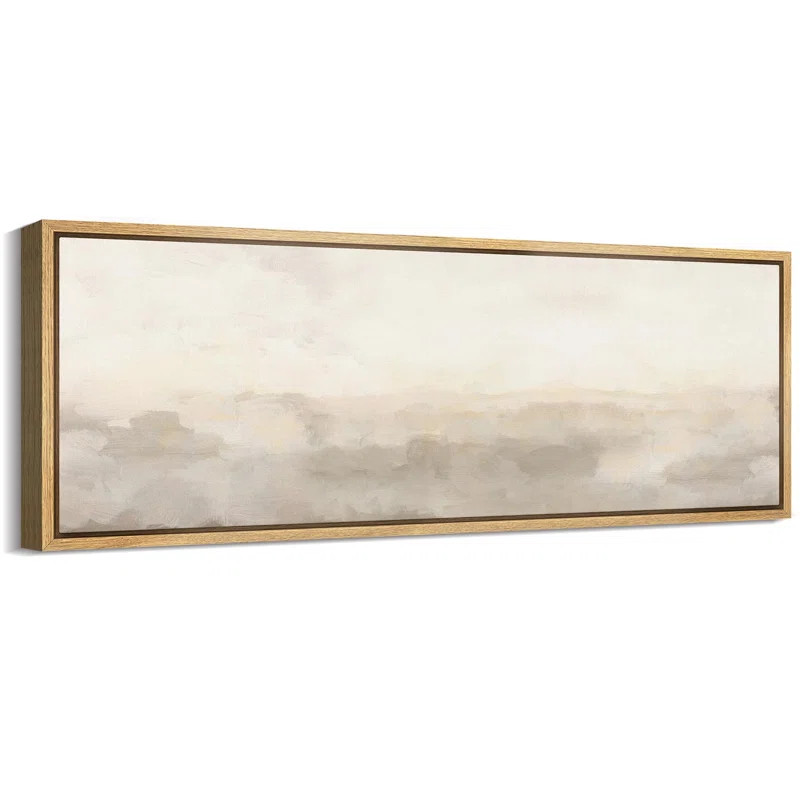 IDEA4WALL Minimal Landscape Muted Abstract Minimalist Neutral Décor Extra Large Framed Canvas Pr... | Wayfair North America