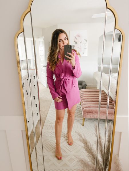 Hot purple blazer dress ftw (plus my favourite Sarah Flint sandals)! Use code SARAHFLINT-BAHOLLYHU for $50 off your first pair! 

#LTKwedding #LTKSeasonal #LTKstyletip
