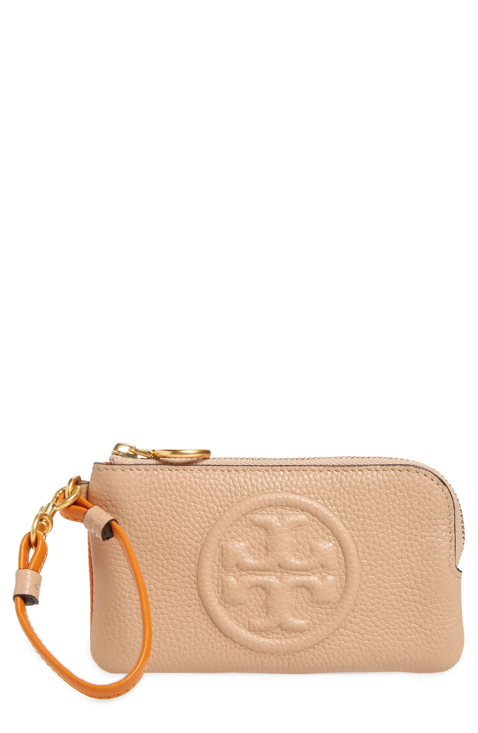 Tory Burch Perry Colorblock Leather Card Case | Nordstrom | Nordstrom