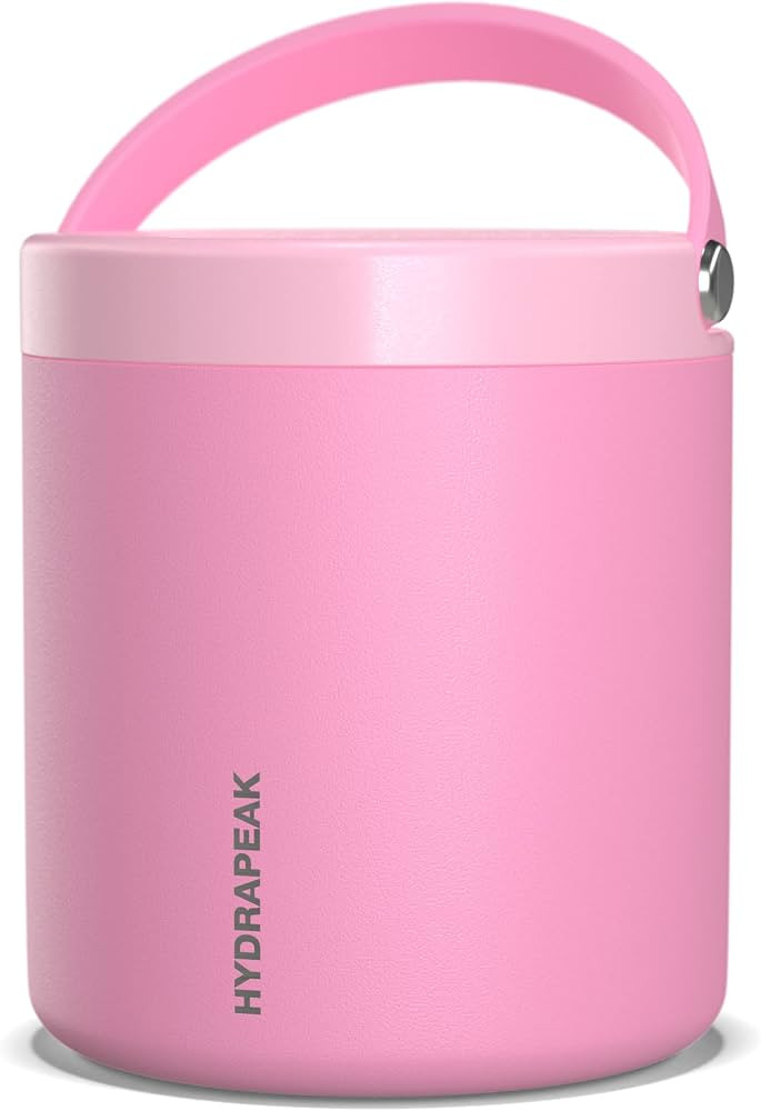 Hydrapeak 25oz Stainless Steel Vacuum Insulated Thermos Food Jar | Kids Thermos for Hot Food and ... | Amazon (US)