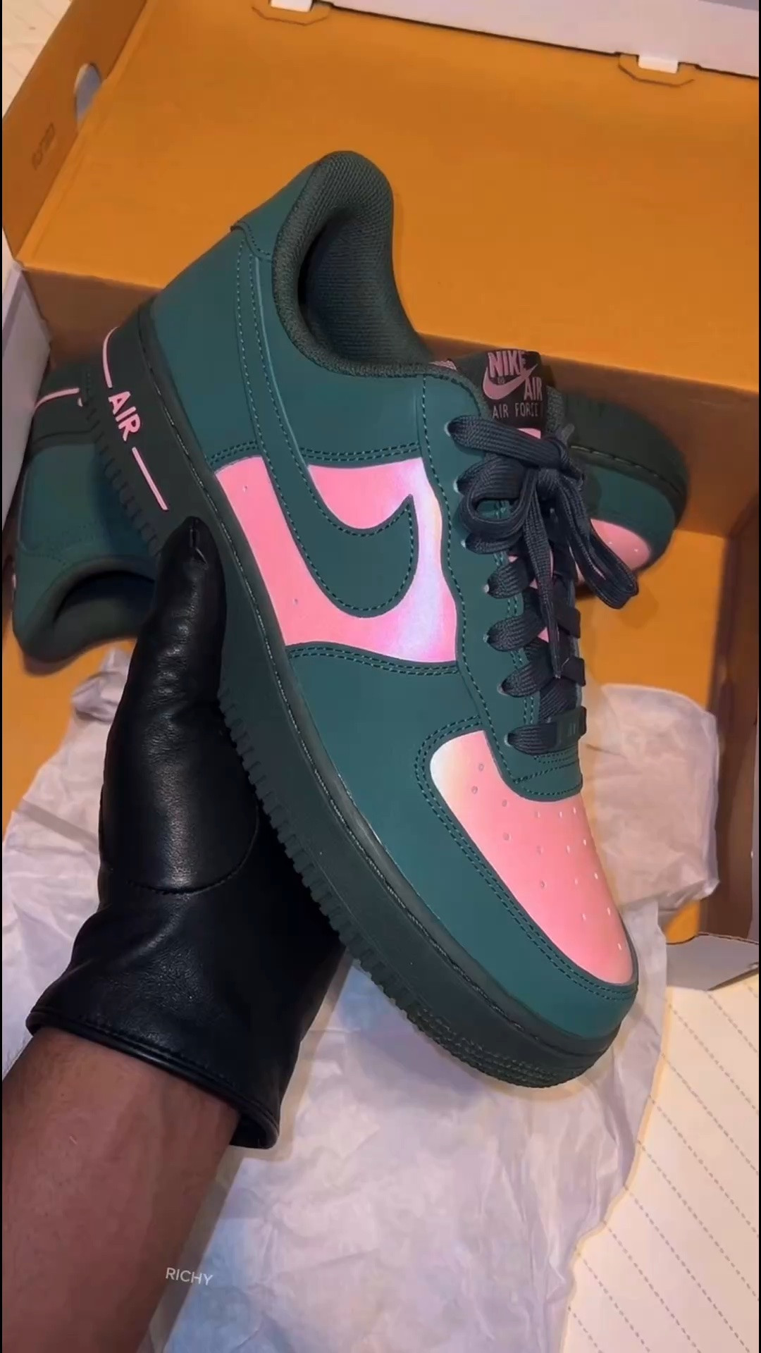 #green #pink #sneaker #airforce1