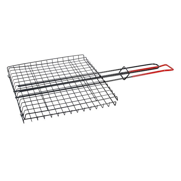 Char-Broil Black Non-Stick Grill Basket, 20" At Home, Brown, Metal | At Home