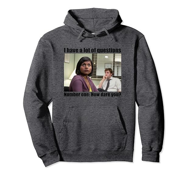 The Office How Dare You Meme Pullover Hoodie | Amazon (US)