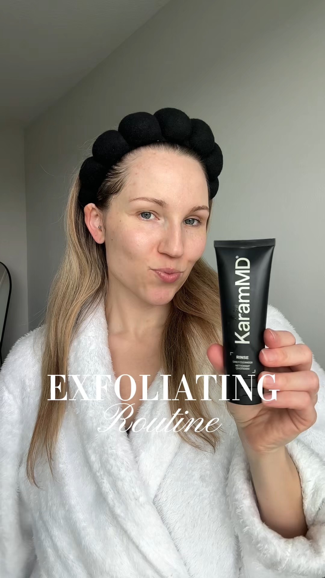 Exfoliating routine using KaramMD Rinse Daily Cleanser & Polish Enzymatic exfoliator 

#LTKBeauty #LTKHome #LTKSeasonal