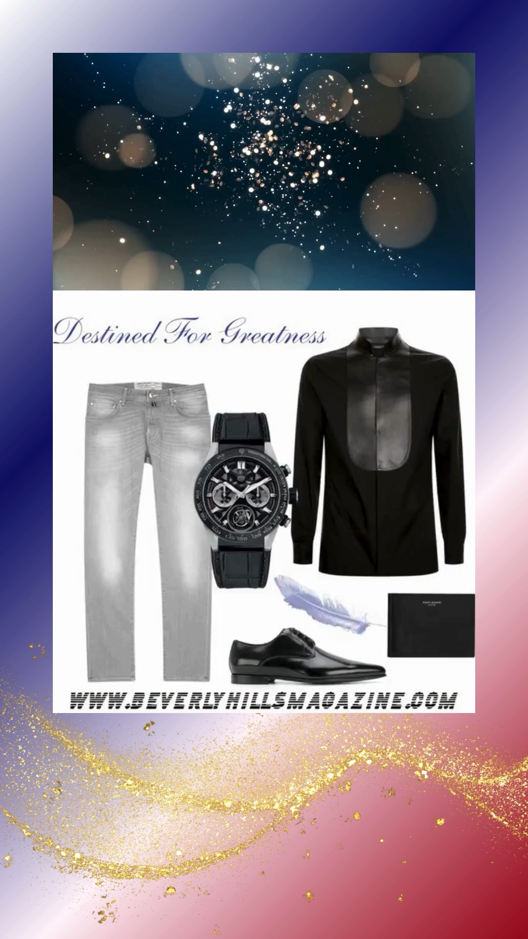 ✨ MEN’S STYLE FOR THE GREAT ✨

Step into elevated modern menswear that speaks confidence and refined power. This look blends sharp tailoring with bold accents to create a wardrobe that’s both timeless and effortlessly cool. Perfect for the man who leads with style and lives with purpose — from polished days to unforgettable nights.

✨ SHOP THE LOOK ✨

Comment SHOP THE LOOK for a shoppable link in your DMs or LINK IN BIO!

https://www.beverlyhillsmagazine.com/shop

#MensStyle #ModernFashion #MensFashion