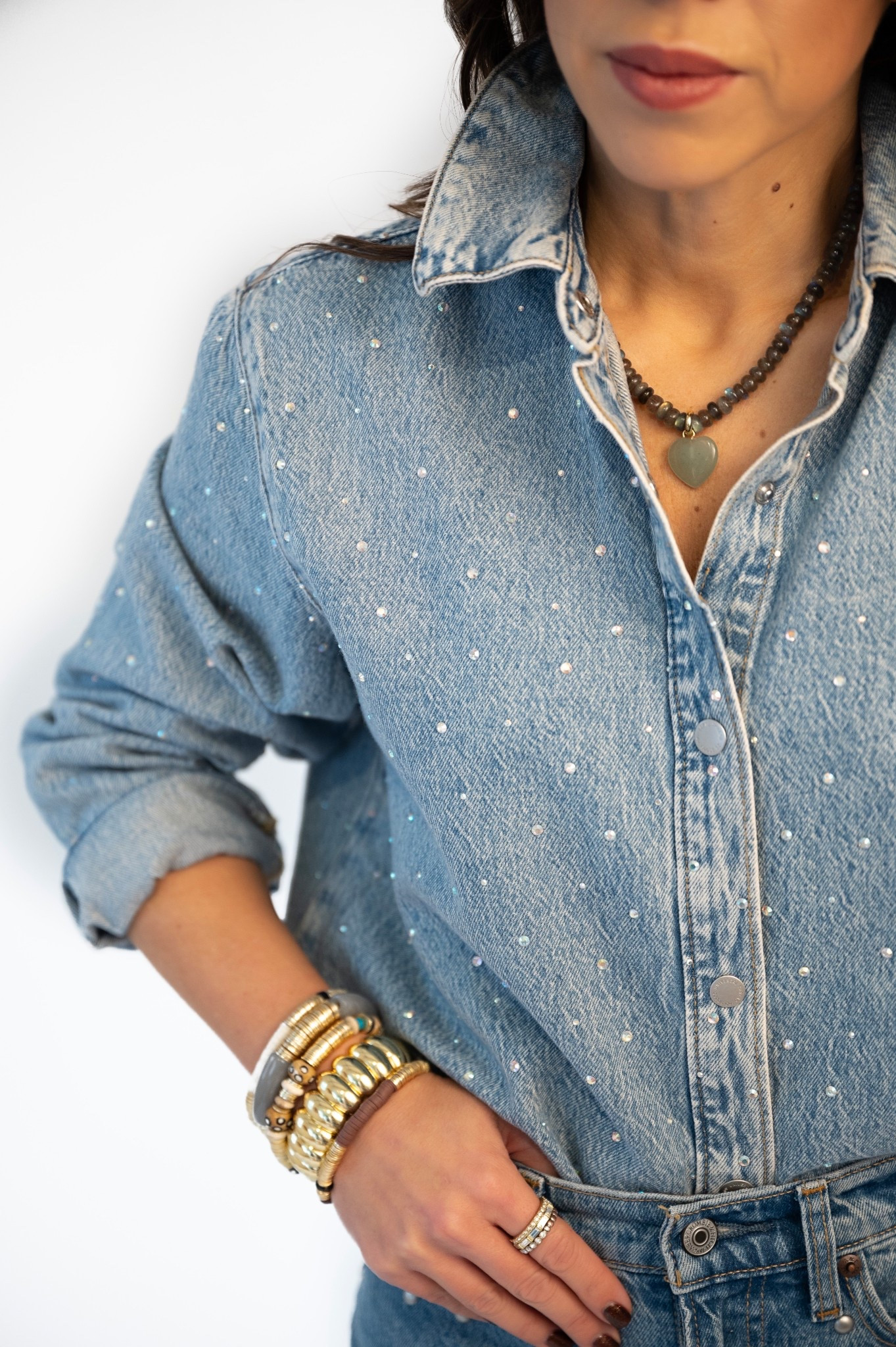 Code HOUSEOFLEO30 on my jewelry. Gold bracelet, beaded bracelets, heart, necklace, gifts for women. Small rhinestone denim shirt.

#LTKFindsUnder50 #LTKFindsUnder100 #LTKGiftGuide

#LTKFindsUnder50 #LTKFindsUnder100 #LTKGiftGuide