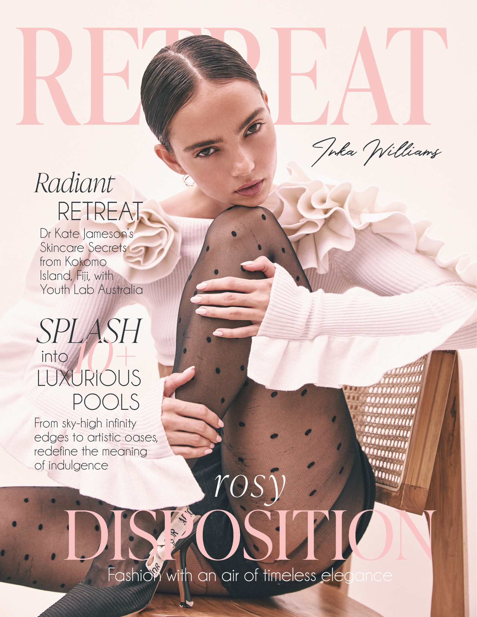 Rosy disposition.🌹🌸this season endows fashion with an air of timeless elegance and uplifting charm. 

Shop looks inspired by rosy hues and feminine accents featured in Issue 32 of Retreat Magazine. 🌸

Photographed by Lauren Schulz 
Modeled by Inka Williams 

#LTKtravel #LTKstyletip #LTKaustralia